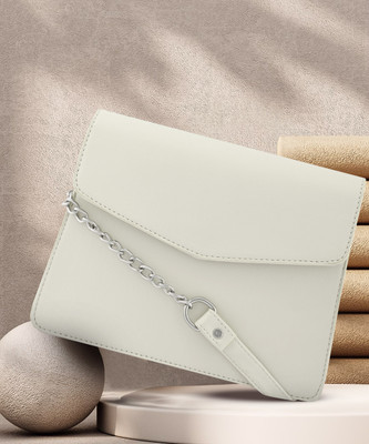Fastrack White Sling Bag Pumice Sling Bag For Women