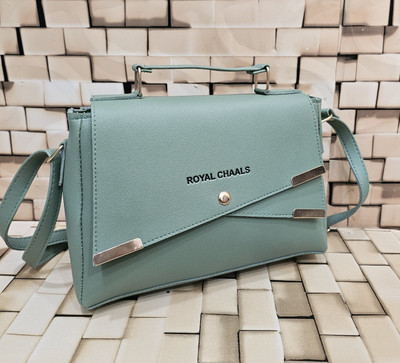 house of common Green Sling Bag DHOLPATTI HOC
