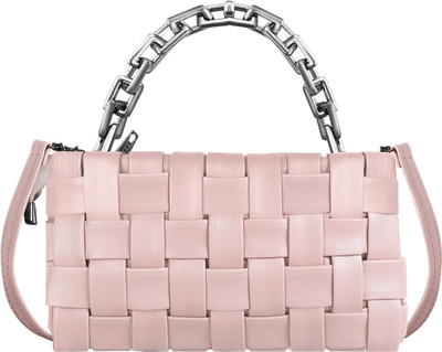 HVH WORLD Pink Sling Bag Pink Designer Faux Leather Handbag For Women And Girls HV-HB34