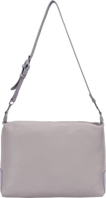 LINO PERROS Grey Shoulder Bag Women Grey Shoulder Bag