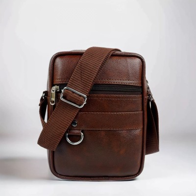 Classic Carryalls Brown Sling Bag Cross Body Messenger Bag Sling Bag for Men waist bag travel passport bag