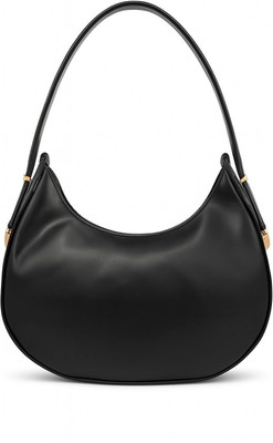 Opulence Kind Black Sling Bag Half Moon Sling BAg