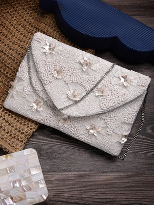 Anekaant White Sling Bag Boho