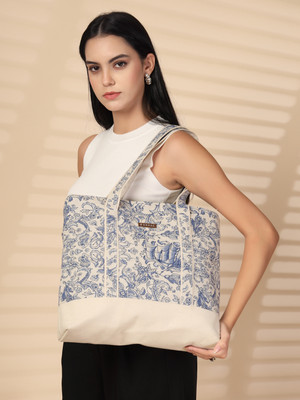 ENSAC Blue, White Tote TOTE-DUO