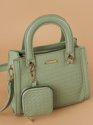 CODE by Lifestyle Green Hand-held Bag Swagger Handheld Bag