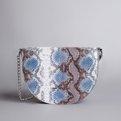 LINO PERROS Blue Sling Bag Blue Shoulder Bag