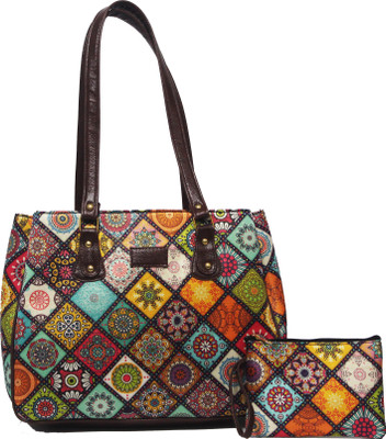 Hamensch Clear Shoulder Bag Tote bag with mini wallet combo(Pack of 2)