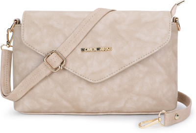 Women Marks Clear Sling Bag W-M-21-KIA-SLING-CREAM
