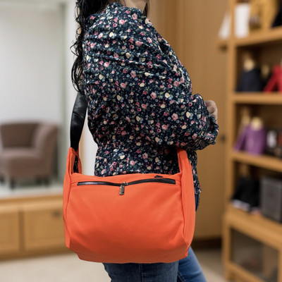 Craveforit Orange Sling Bag Stylish trendy crossbody sling bag