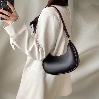 Kausbabi Black Sling Bag Chic Women Shoulder Handbag | Compact & Elegant Sling Style