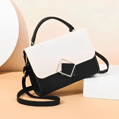 Cleto Black Sling Bag HAMZADABBY_BK_14