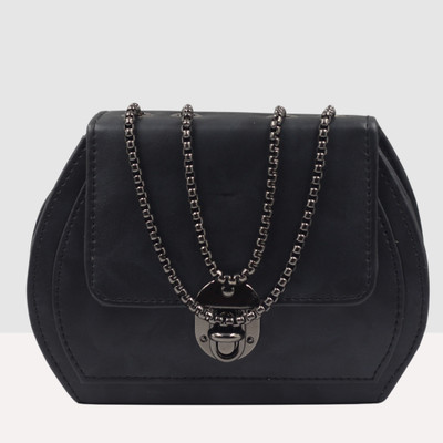 MST impex Black Sling Bag Potli Sling Bag for Women & Girls