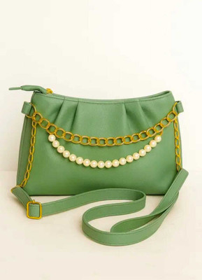 RIDA ENTERPRISES Green Sling Bag fancy new artical sling bag