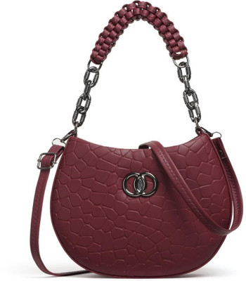 Nariox Maroon Sling Bag ling bag classic design women sider bag ladies purse