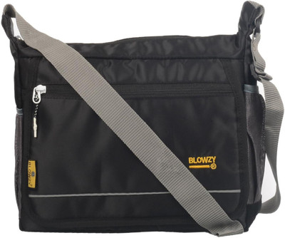 Zadinga Black Sling Bag messenger bag/shoulder bag/cross body bag/ hiking or travelling