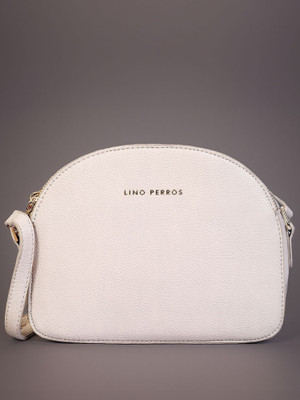 LINO PERROS White Sling Bag LWSL00502OFFWHITE