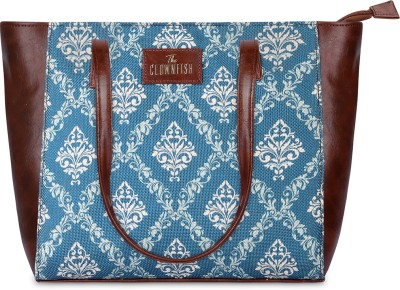 The CLOWNFISH Women Blue Tote