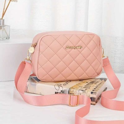 Cleto Pink Sling Bag HAMZAEZ_PINK_13