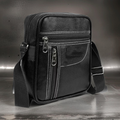 JairaJ Black Sling Bag Men Sling Bag extra large