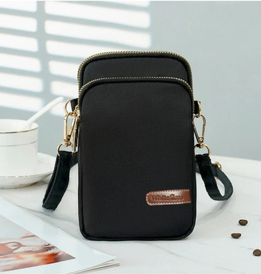 WhiteRoss Black Sling Bag Mobile pouch sling bag