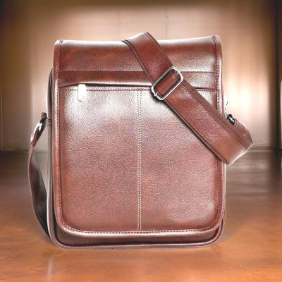 JairaJ Brown Sling Bag Men Sling Bag extra large