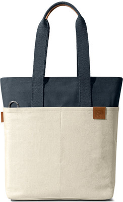 DailyObjects Multicolor Tote Ivory - Navy All Time Tote Bag