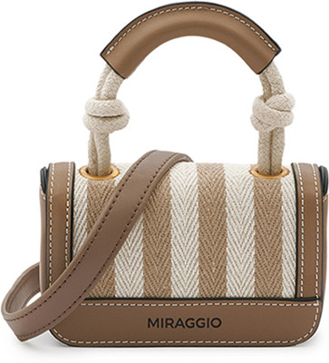 Miraggio Beige Sling Bag Gia Mini Bag
