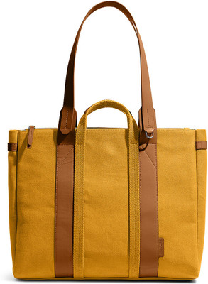 DailyObjects Yellow Tote Mustard-Tan System Tote Bag