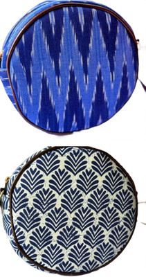 CRAFTWELL Multicolor Sling Bag Stylish New Trendy Unique Classy Design Shoulder Crossbody Sling Bag For Women(Pack of 2)