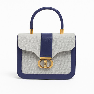 Kapmart Blue, Grey Sling Bag Women’s Handbag – Elegant Blue & White Top Handle Bag