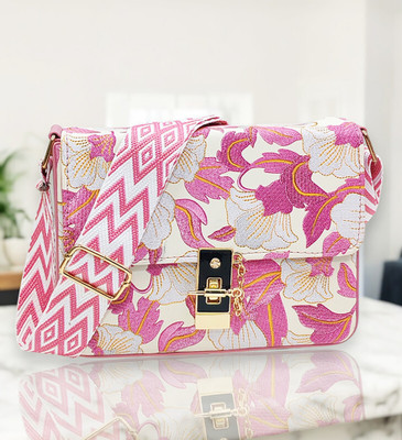 apricus Pink Sling Bag Sling bag for Women Ladies Purse Handbag Cross body bag