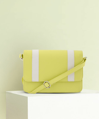 Fastrack Green Sling Bag Green Trendy Sling Bag for Women