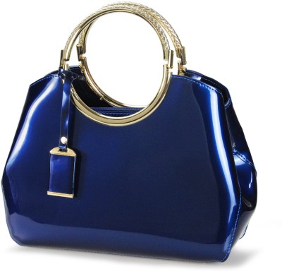 Hoxis Blue Satchel Women Hand Bag
