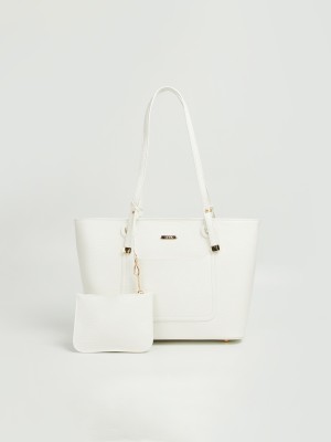 CODE by Lifestyle Women White Shoulder Bag