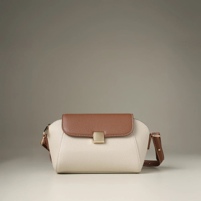 LINO PERROS Tan Sling Bag Voyage Dune