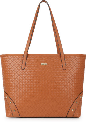 Fastrack Tan Shoulder Bag Textured