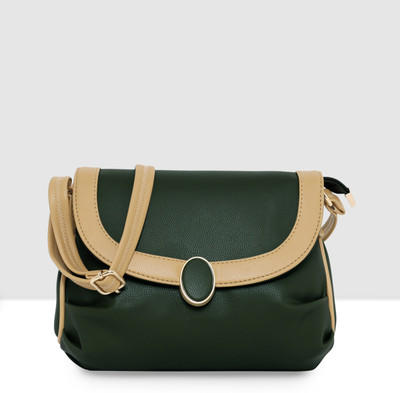 ESBEDA Green Sling Bag Trendy Fashion Sling Bag