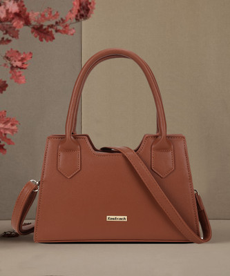 Fastrack Brown Sling Bag Solid