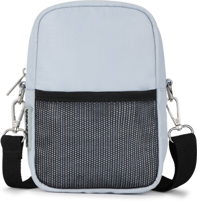 Fastrack Grey Sling Bag Silver Grey Crossbody Sling Bag for Girls