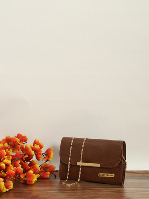 Bagsy Malone Brown Sling Bag Uber Stylish Sling Bag