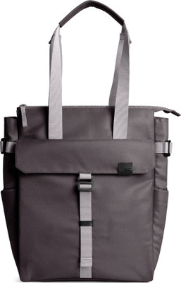 DailyObjects Grey Tote Charcoal Pole Convertible Totepack