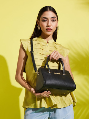 Fargo Black Satchel Satchel