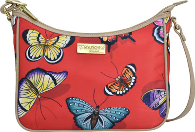 Anuschka Red Sling Bag 12013-BTH-RBY