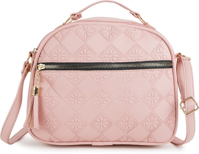 JAPKAUR Pink Shoulder Bag Elegant Fancy Fashionable Satchel Travel Crossbody Women Slingbag