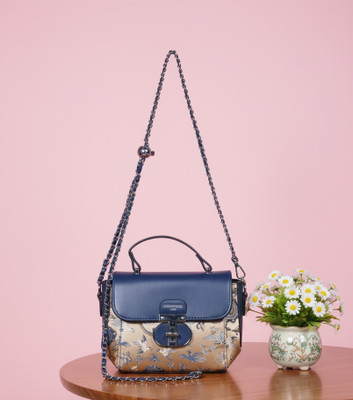DONICY Blue Sling Bag Stylish sling bag