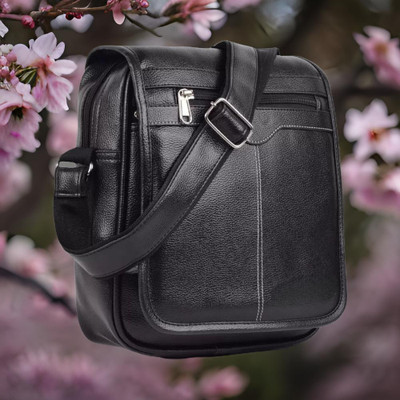 JairaJ Black Sling Bag Men Sling Bag side bag for men(S-11*11)