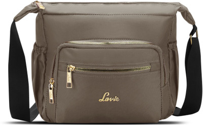 LAVIE Beige Sling Bag Vello Multi Utlity Slingbag