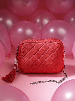 Anekaant Red Sling Bag Amour