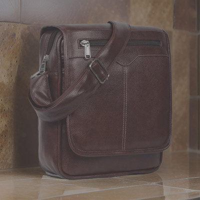 house of common Brown Sling Bag Men Sling Bag side bag for men(S-12*11)