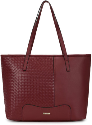 Fastrack Maroon Shoulder Bag Textured